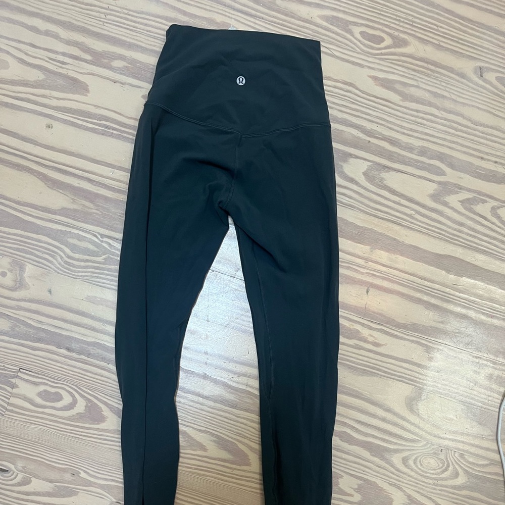 lululemon super high rise align slate grey leggings